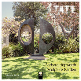 Barbara Hepworth Sculpture Garden 2024 Tate wall calendar
